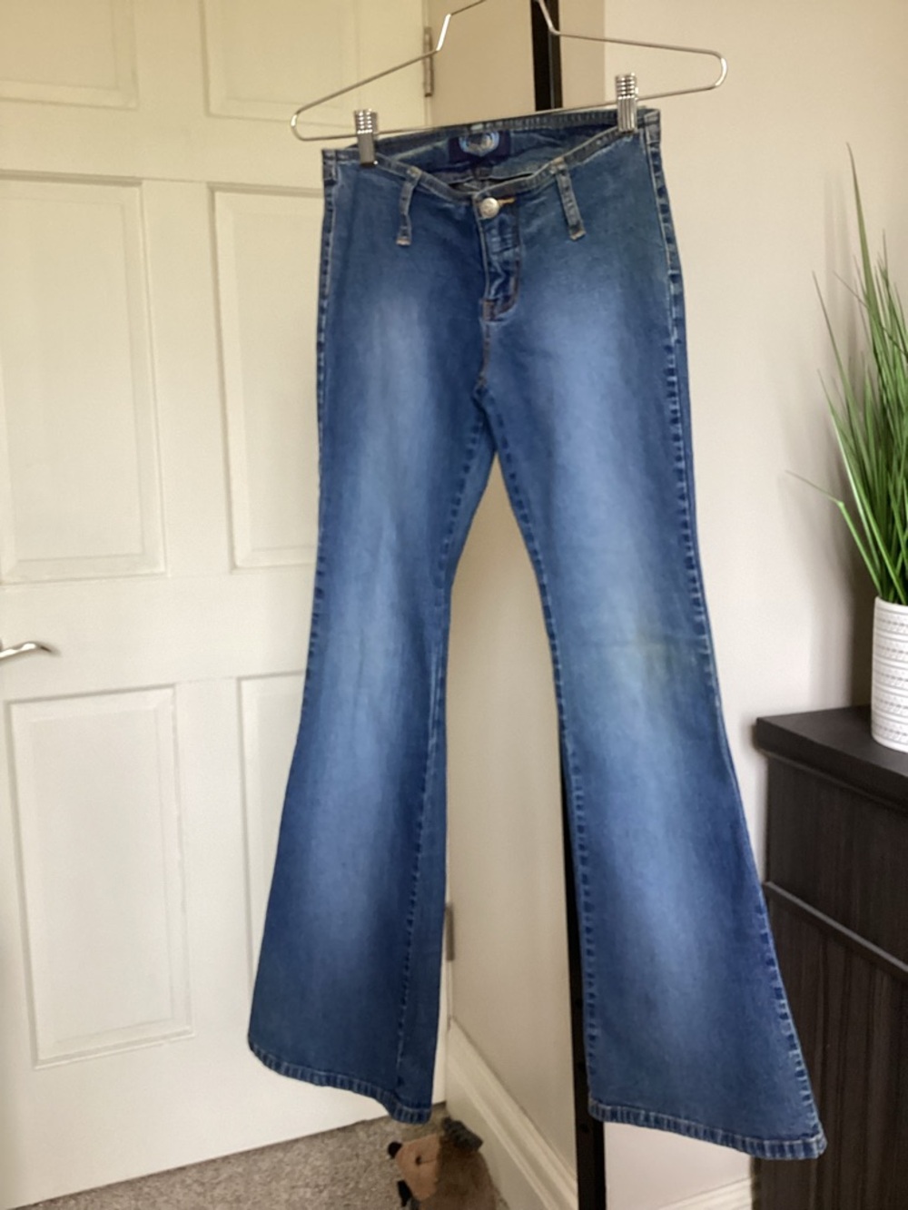 Angels Brand , Women's Flared Blue Jeans